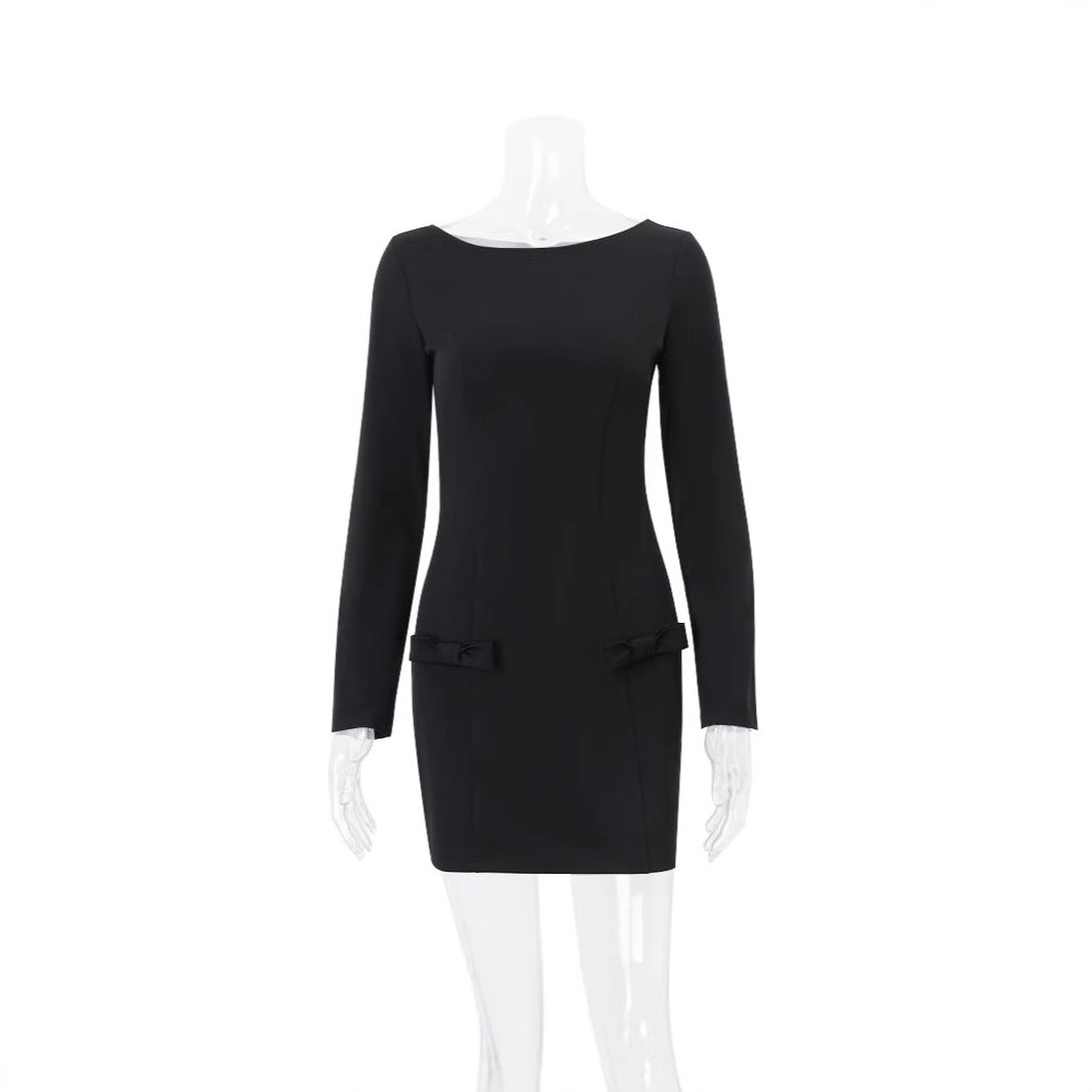 Damen Mini-Kleid mit geschmackvollen Taschen und eleganter Silhouette Echo Archiv