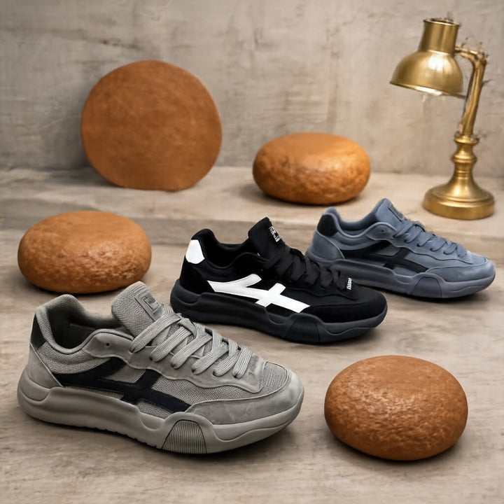 Herren Sportliche Sneaker mit robuster Gummisohle Echoarchiv