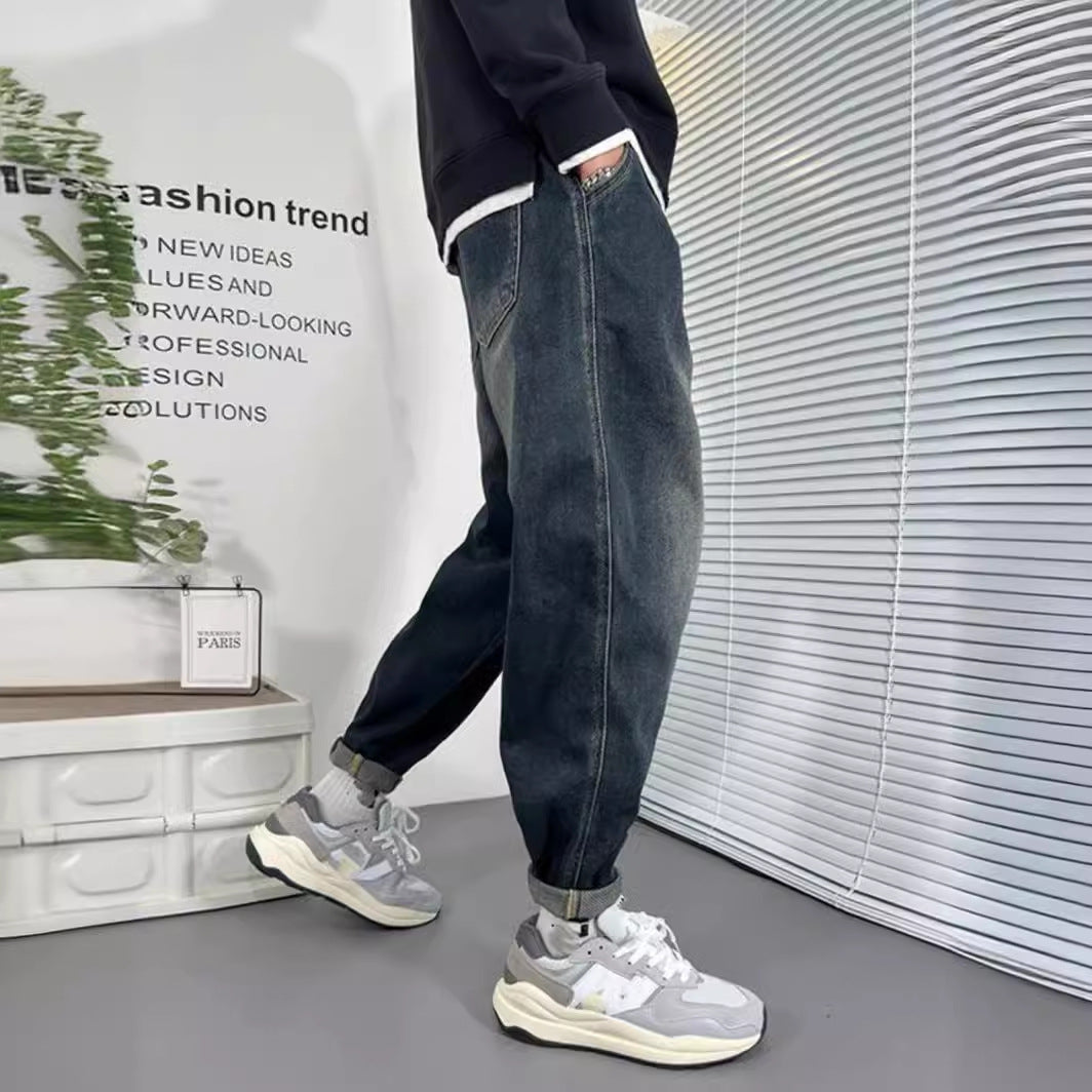 Herren Einzigartige Ripped Denim Jeans Echoarchiv