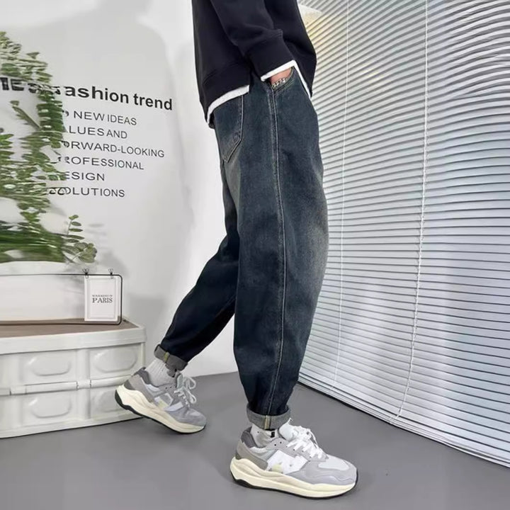 Herren Einzigartige Ripped Denim Jeans Echoarchiv