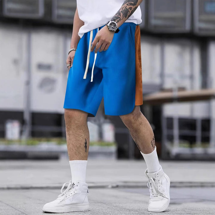 Herren sportliche Shorts mit detailreicher Struktur und innovativer Seitentasche Echoarchiv