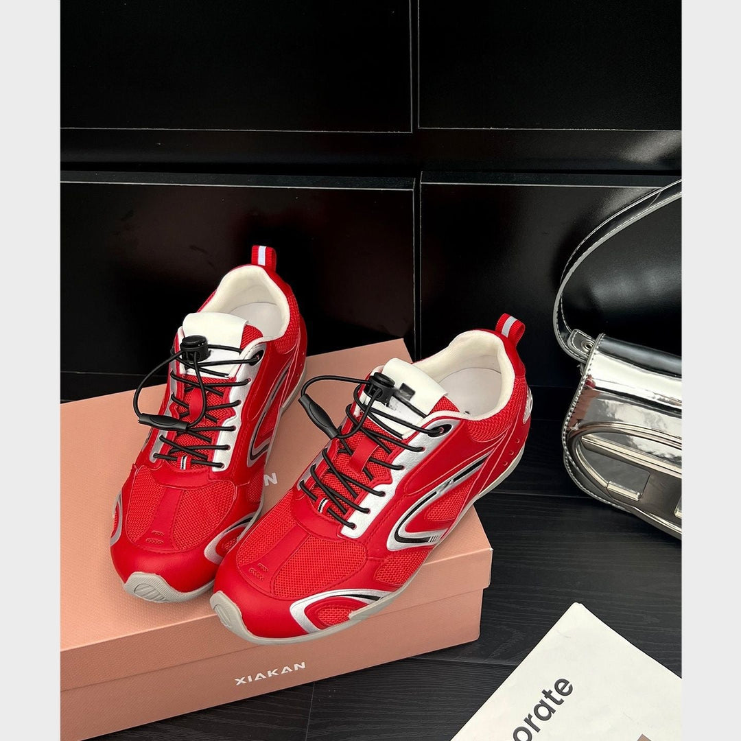 Damen Sportliche Hochleistungs-Sneakers mit atmungsaktiver Mesh-Konstruktion und rutschfester Sohle Echo Archiv