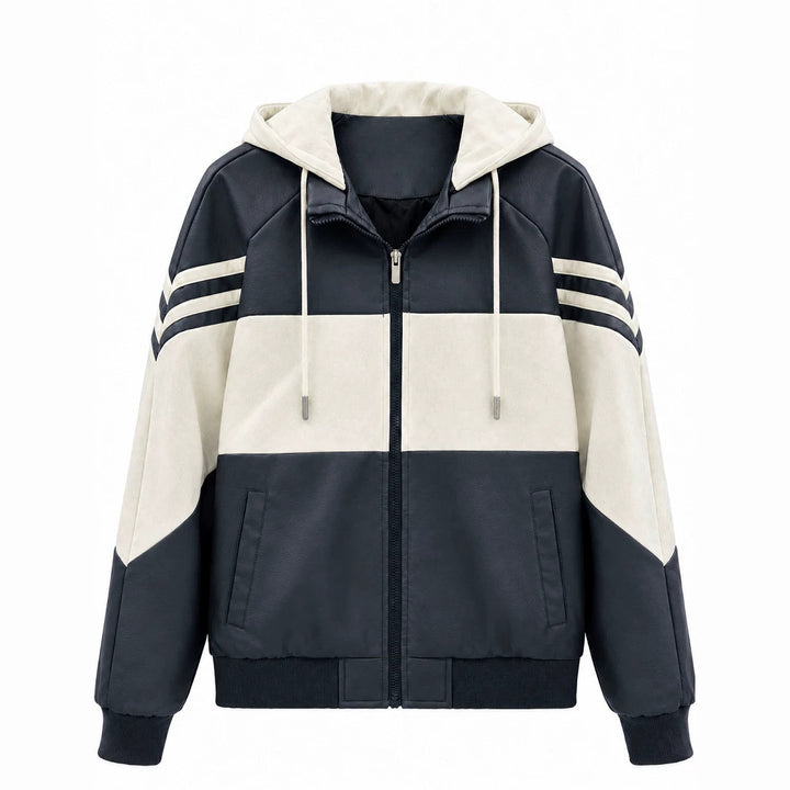 Damen Sportliche Kapuzenjacke Echo Archiv