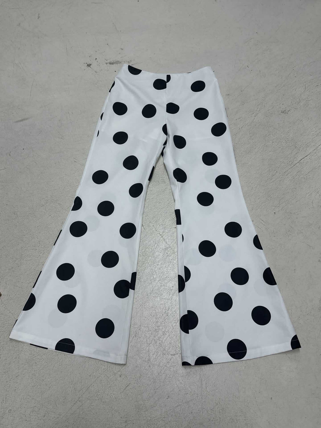 Damen Modische Schlaghose mit stilvollem Polka-Dot-Design – Avélisse