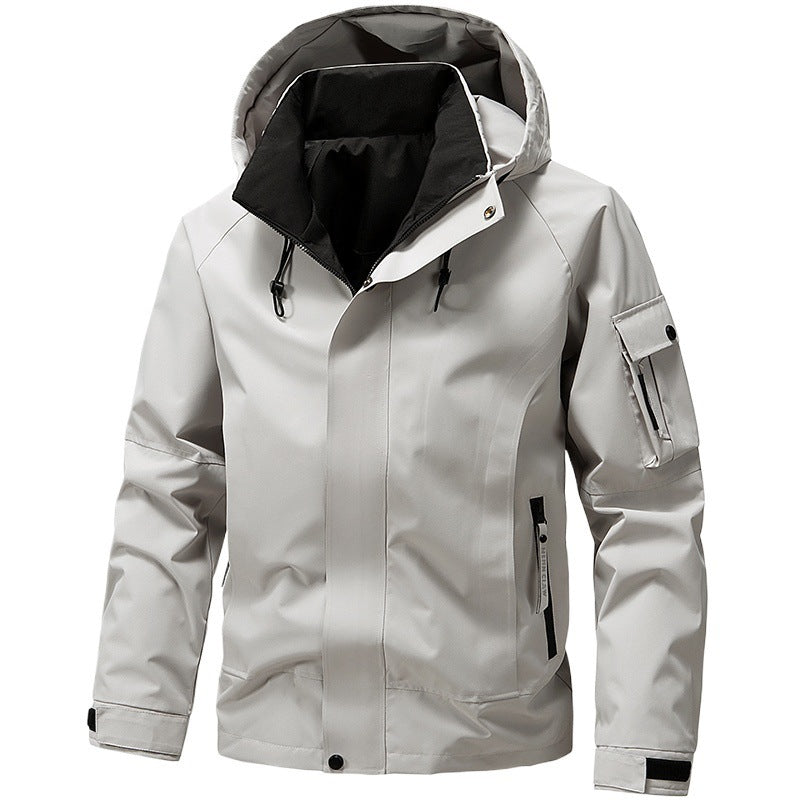 Herren Wasserfeste Übergangsjacke Echo Archiv
