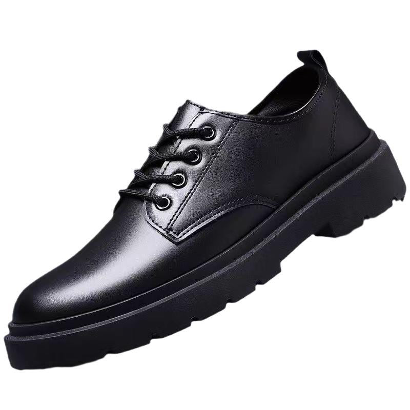 Herren Glänzende Lederschuhe Echoarchiv
