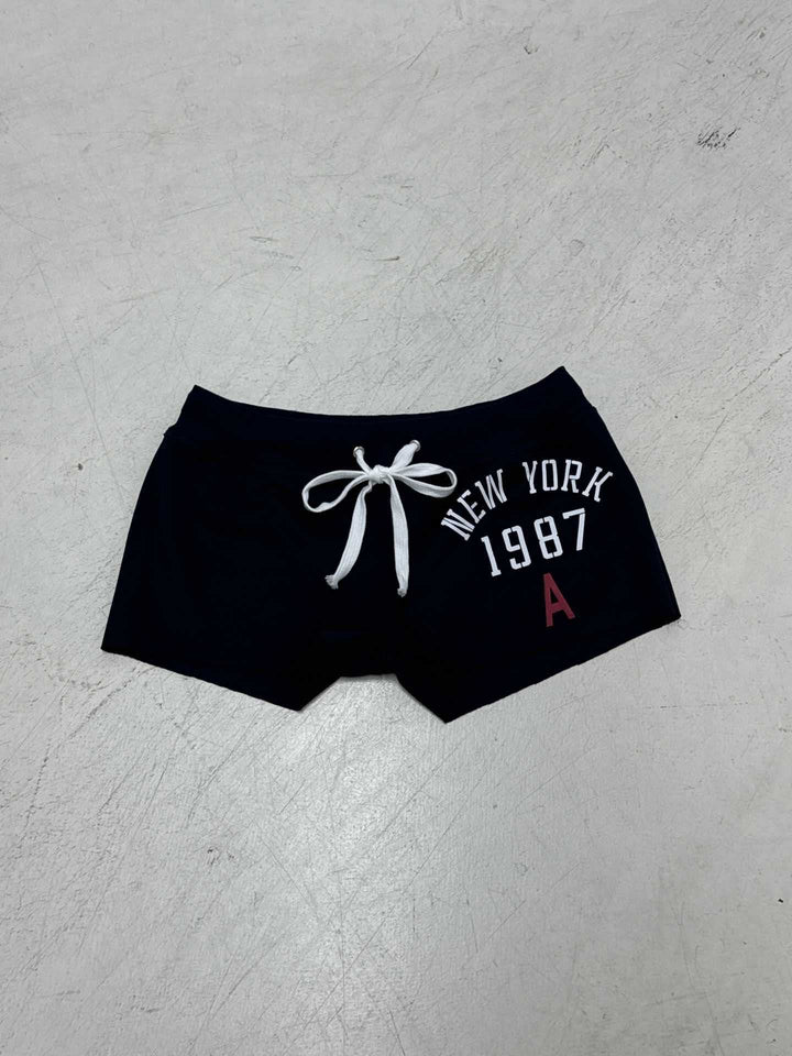 Damen Sportliche Badeshorts mit hohem Bund und verstellbarem Kordelzug Echo Archiv