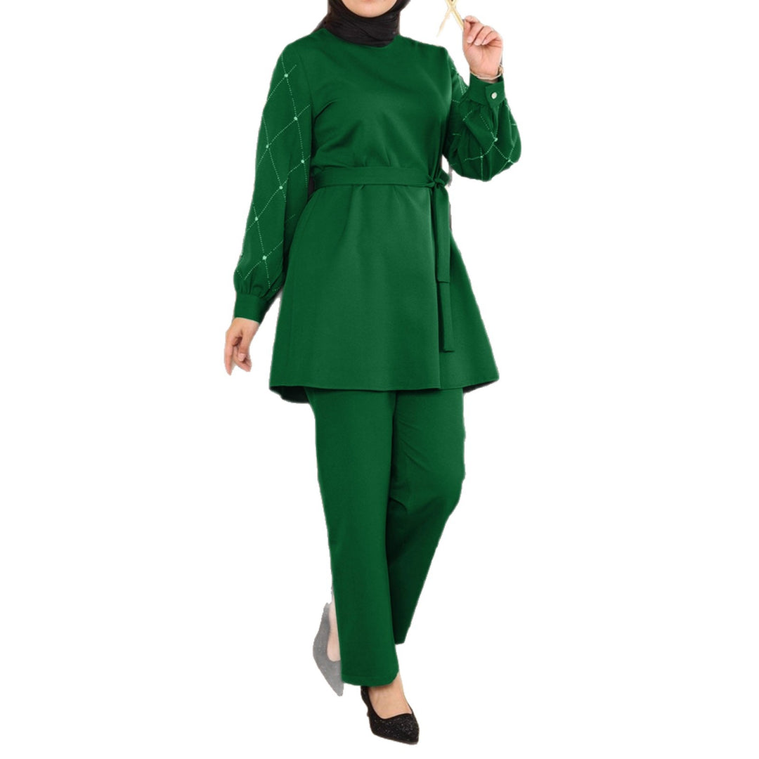 Damen Elegantes Tunika-Set mit Hose Echo Archiv