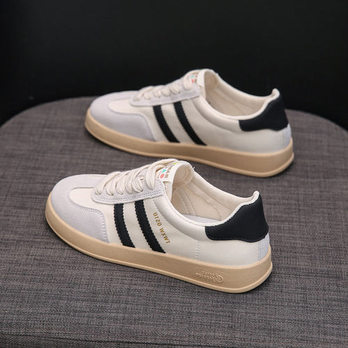 Damen Sportliche Sneakers mit modischen Streifen und dämpfender Sohle Echo Archiv