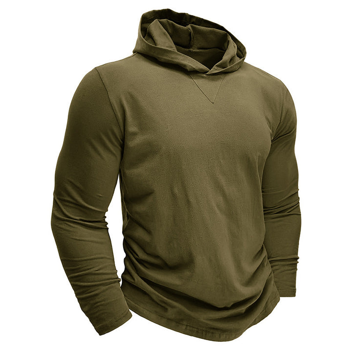 Herren Langarm-Hoodie mit lässigem Schnitt Echoarchiv