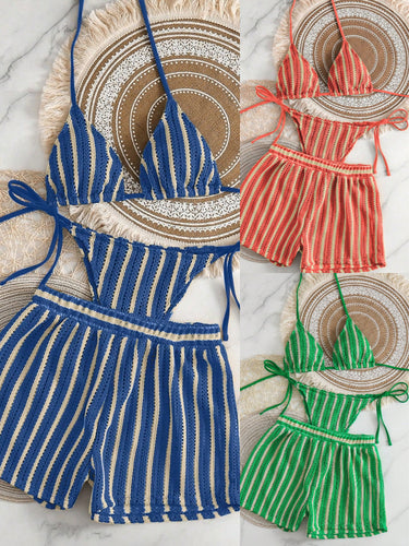 Damen Zweiteiliges Strandoutfit Echo Archiv
