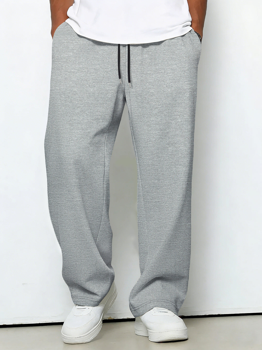 Herren lockere Jogginghose mit Kordelzug und seitlichen Eingrifftaschen – Sorevano