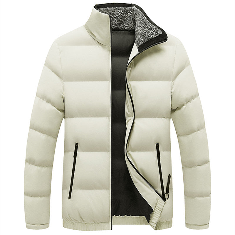 Herren warme Steppjacke mit kuscheligem Innenfutter Echoarchiv