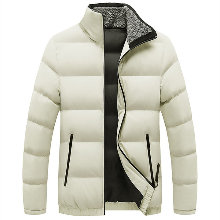 Herren warme Steppjacke mit kuscheligem Innenfutter Echoarchiv