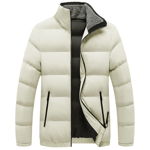 Herren warme Steppjacke mit kuscheligem Innenfutter Echoarchiv