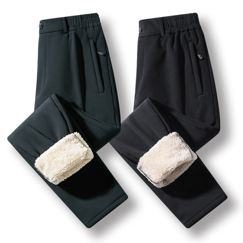 Herren Komfort-Freizeithose mit Teddyfleece-Innenlage und verdeckten Taschen Echoarchiv
