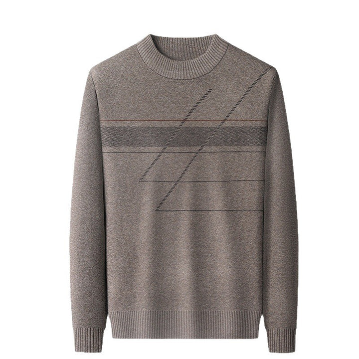 Herren modischer Strickpullover mit grafischem Muster Echoarchiv