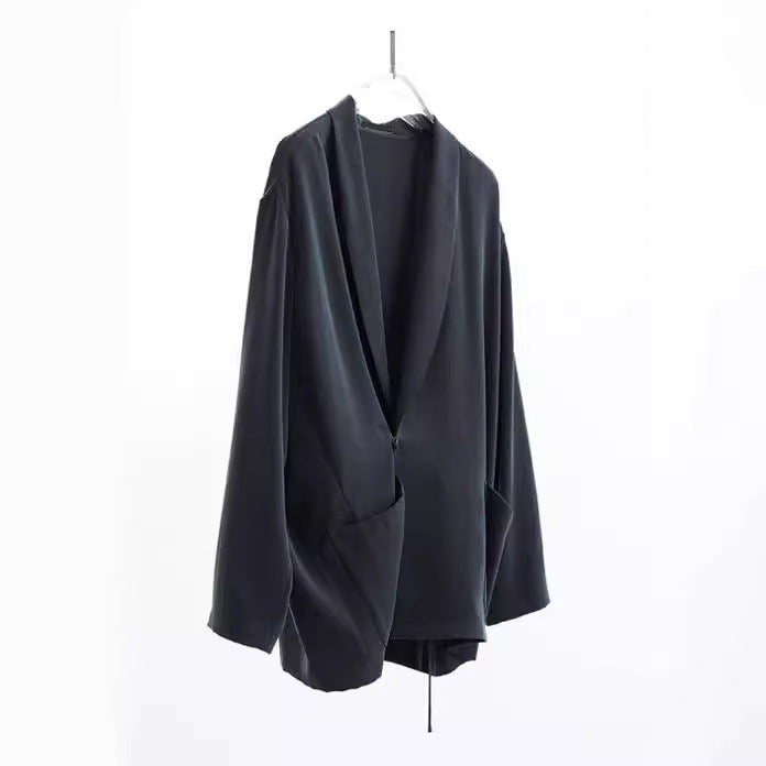 Damen Lässiger und eleganter Oversized-Blazer Echoarchiv