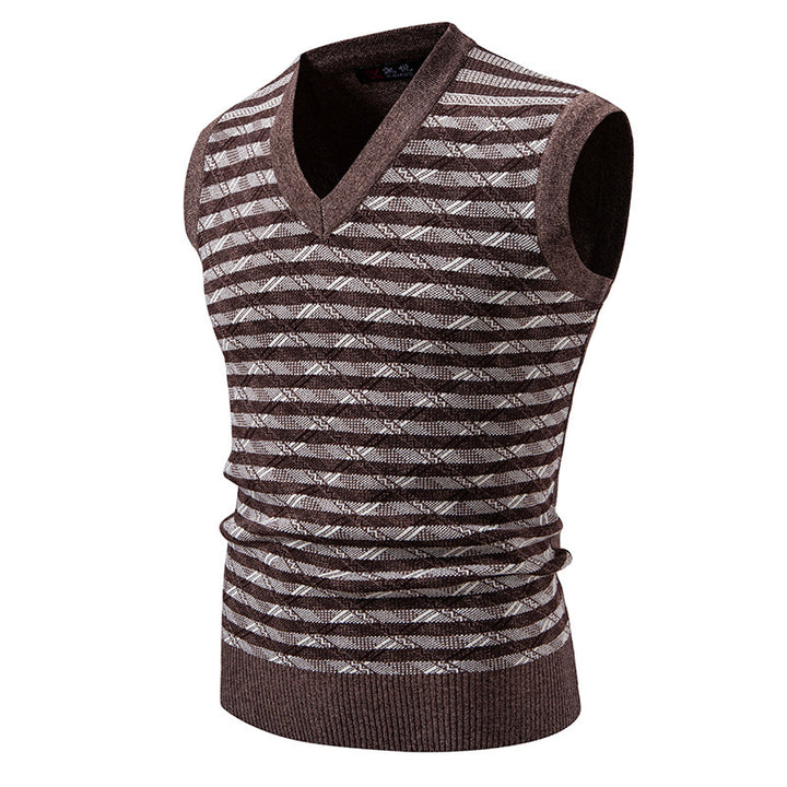 Herren ärmelloser Pullover Echoarchiv