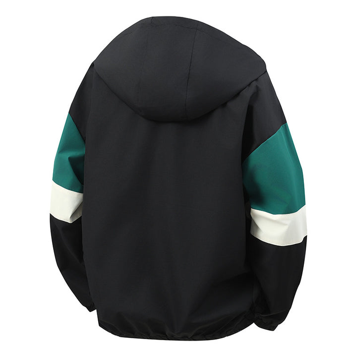 Herren Sportliche Übergangsjacke mit Farbblockdesign Echo Archiv