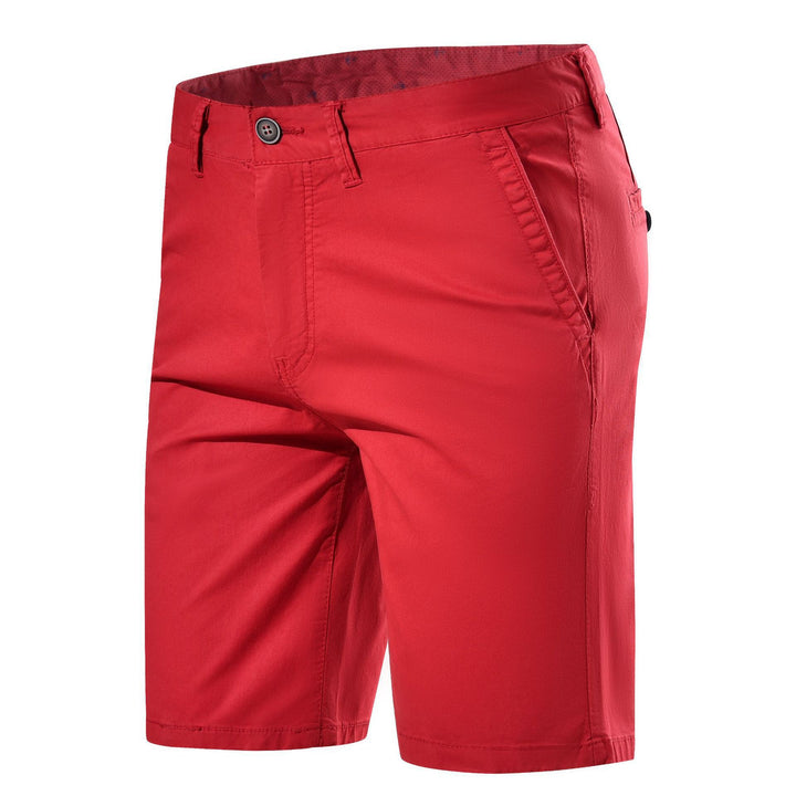 Herren modische Chino-Shorts mit atmungsaktivem Material und praktischem Taschen-Design Echoarchiv