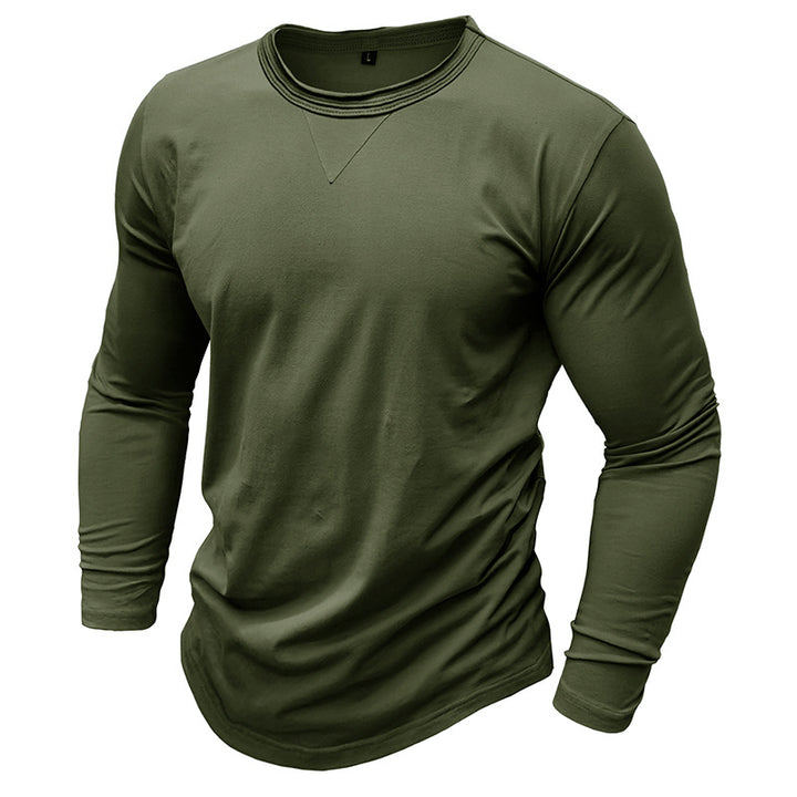 Herren Langarm T-Shirt mit modernem Schnitt und atmungsaktivem Material Echoarchiv