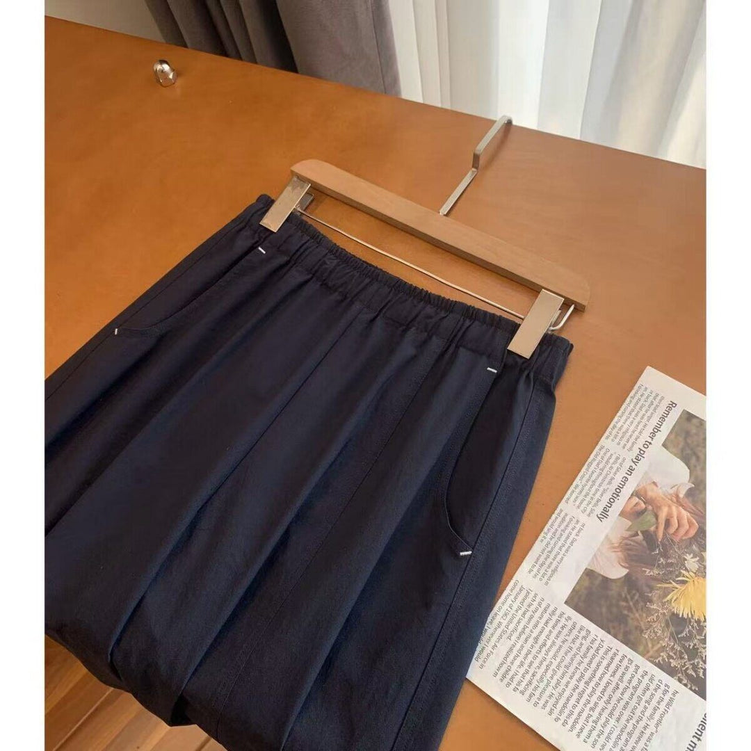 Damen Elegante und bequeme Plisseehose Echoarchiv