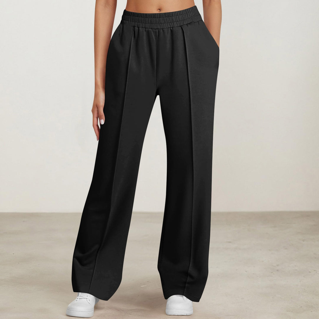 Damen nan elegante Bundfalten-Hose mit hohem Komfortbund, Bügelfalte und seitlichen Eingrifftaschen Echo Archiv