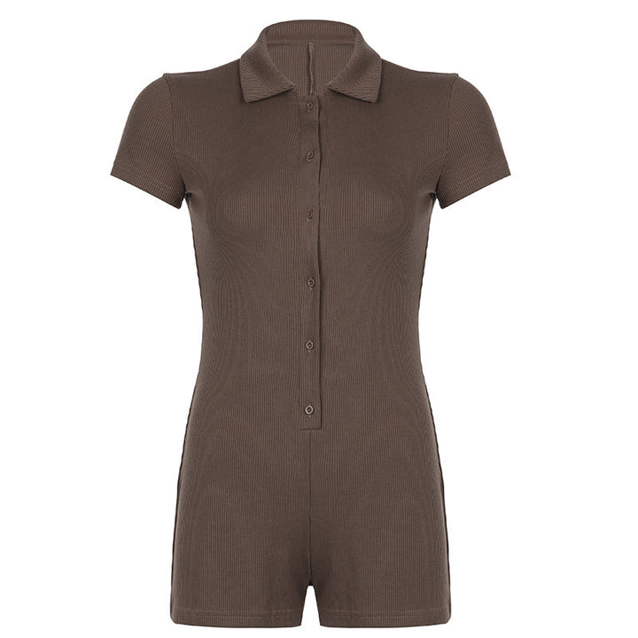Damen figurbetontes Sport-Overall mit hohem Kragen Echo Archiv