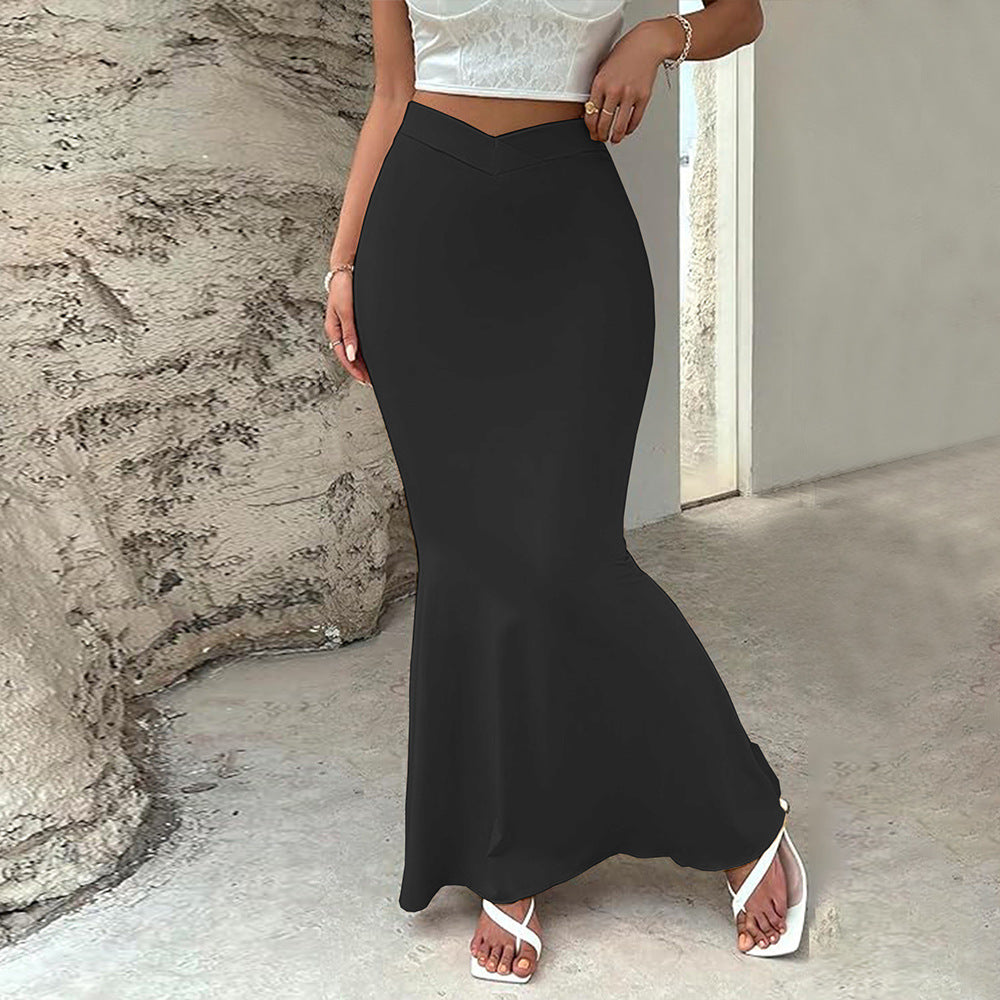 Damen figurbetontes Bleistiftkleid mit schwingendem Saum Echo Archiv