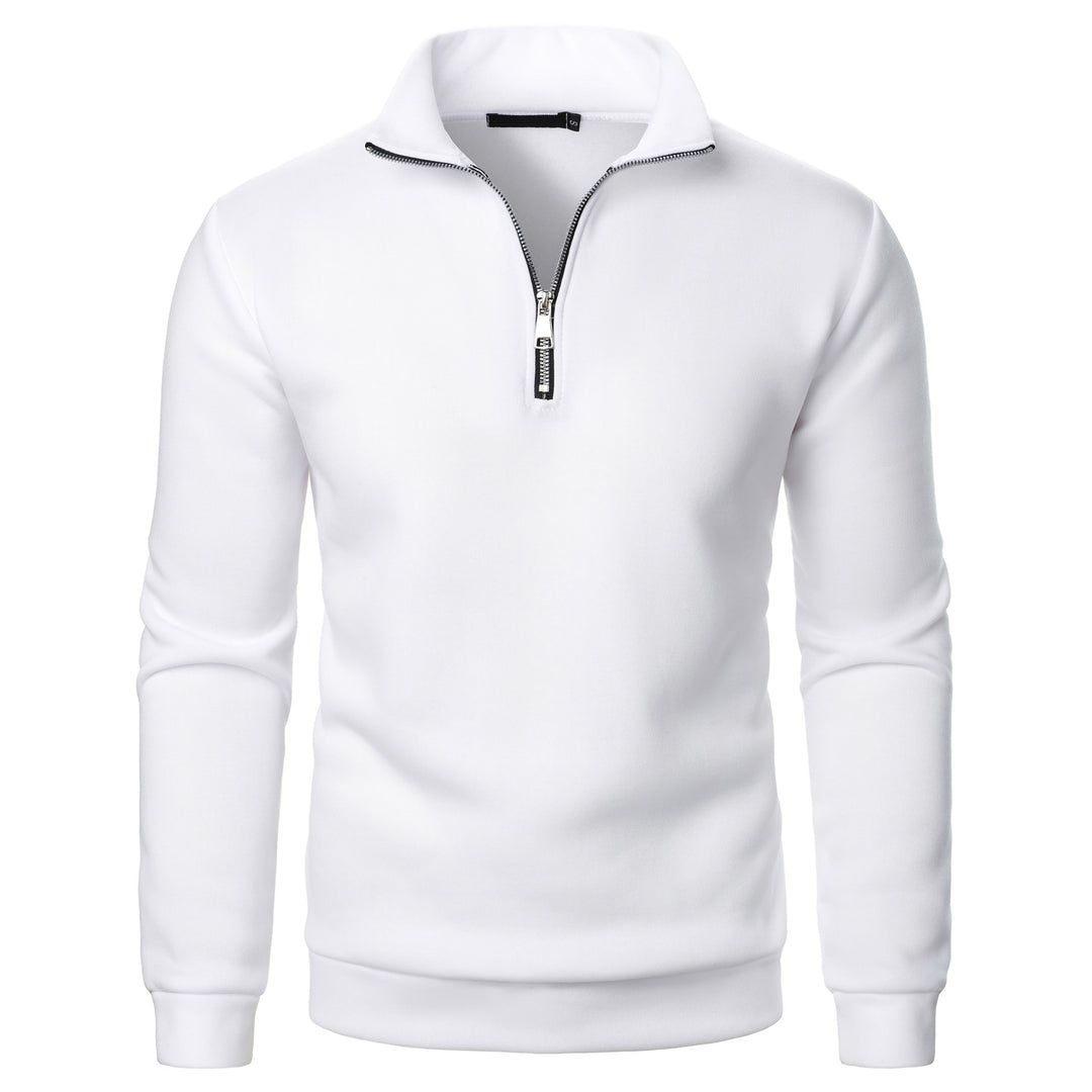 Herren Pullover mit kurzem Reißverschluss Echoarchiv