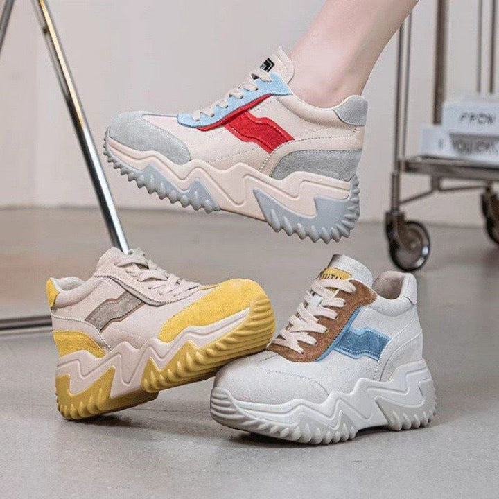 Damen Chunky Sneakers mit trendigem Design und bequemer Dämpfung Echo Archiv