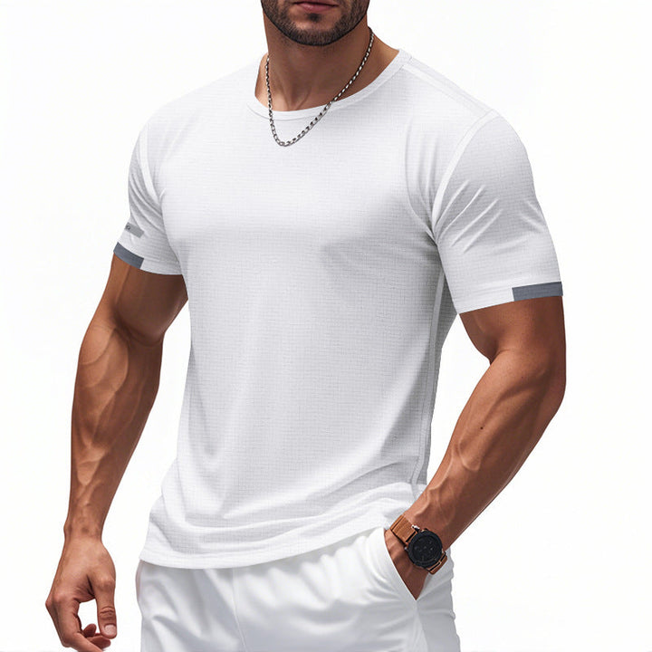 Herren Funktions-T-Shirt mit atmungsaktivem Design und reflektierenden Details Echoarchiv