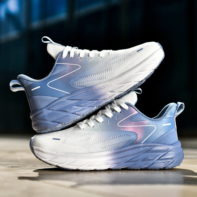 Unisex gedämpfte Straßenlauf-Sneaker mit reaktiver Hohlkern-Zwischensohle und atmungsaktivem Mesh-Upper – Norré
