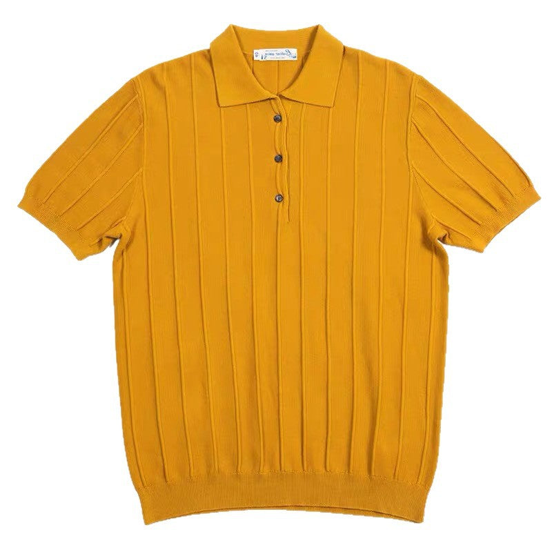 Herren Poloshirt mit strukturiertem Design Echo Archive