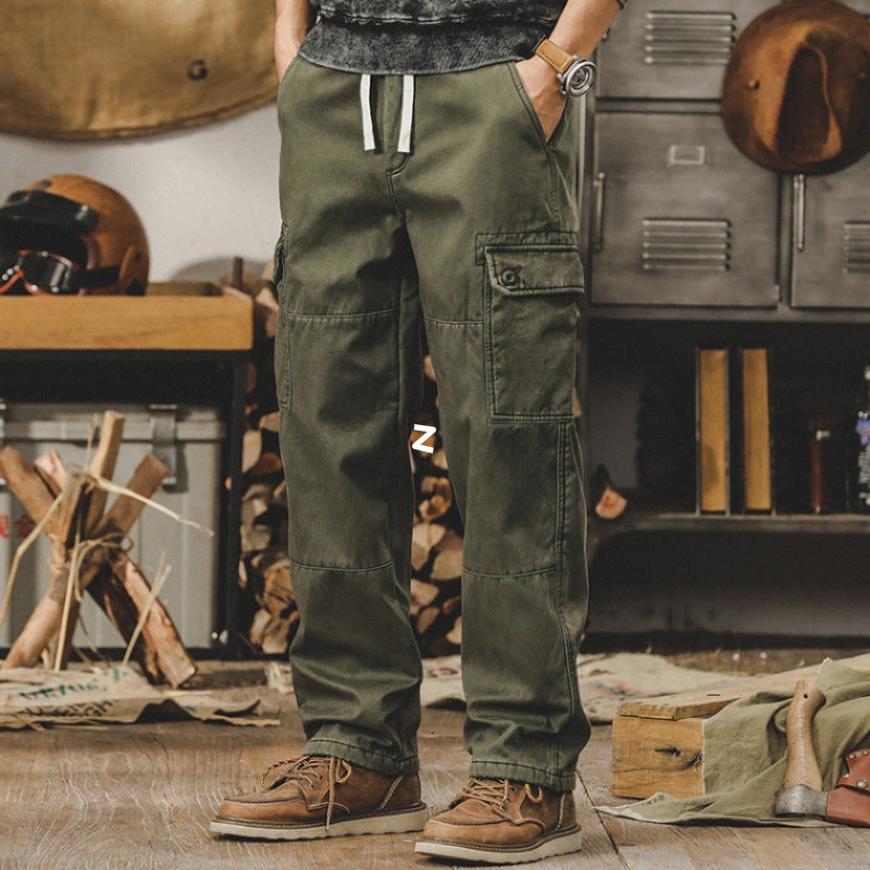 Herren Cargo-Hosen mit multifunktionalen Taschen und robustem Material Echoarchiv