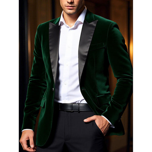 Herren Luxus Samtblazer Echoarchiv