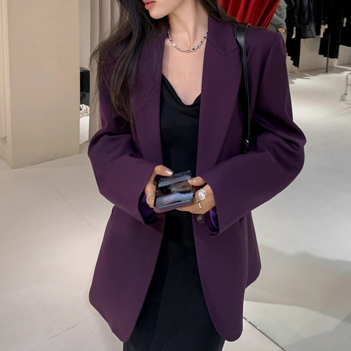 Damen Stilvoller Oversized Blazer Echoarchiv
