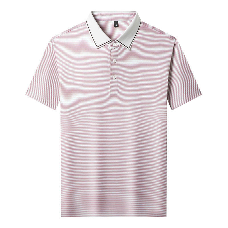 Herren Poloshirt mit modernen Streifen und komfortabler Passform Echoarchiv