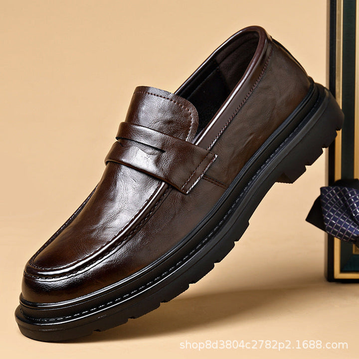 Herren Elegante Leder Mokassins mit rutschfester Sohle und komfortablem Innenfutter – Tavélo