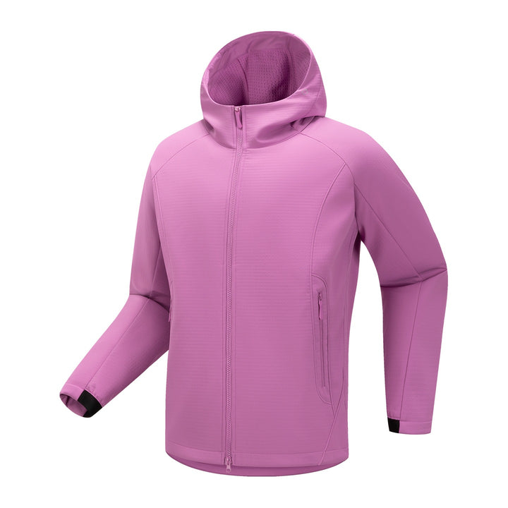 Herren Softshell-Funktionsjacke mit Wattierung, Kapuze & Zwei-Wege-Reißverschluss Echoarchiv