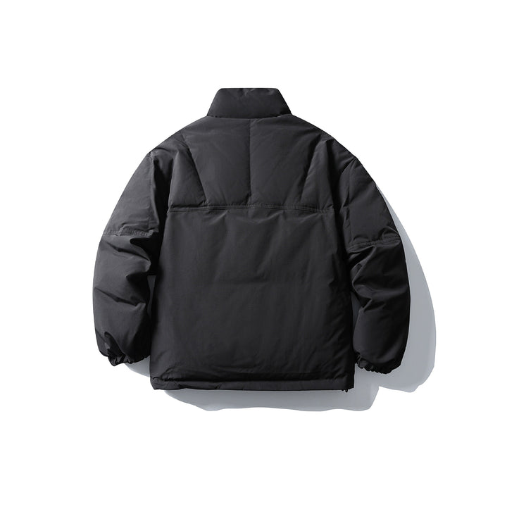 Herren Gesteppte Thermo-Isolationsjacke mit hohem Stehkragen Echoarchiv