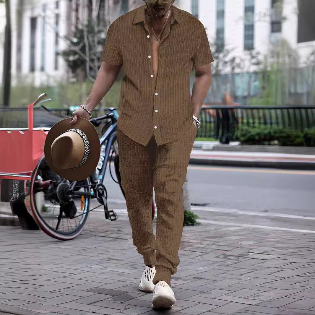 Herren modisches Sommer Outfit Echoarchiv