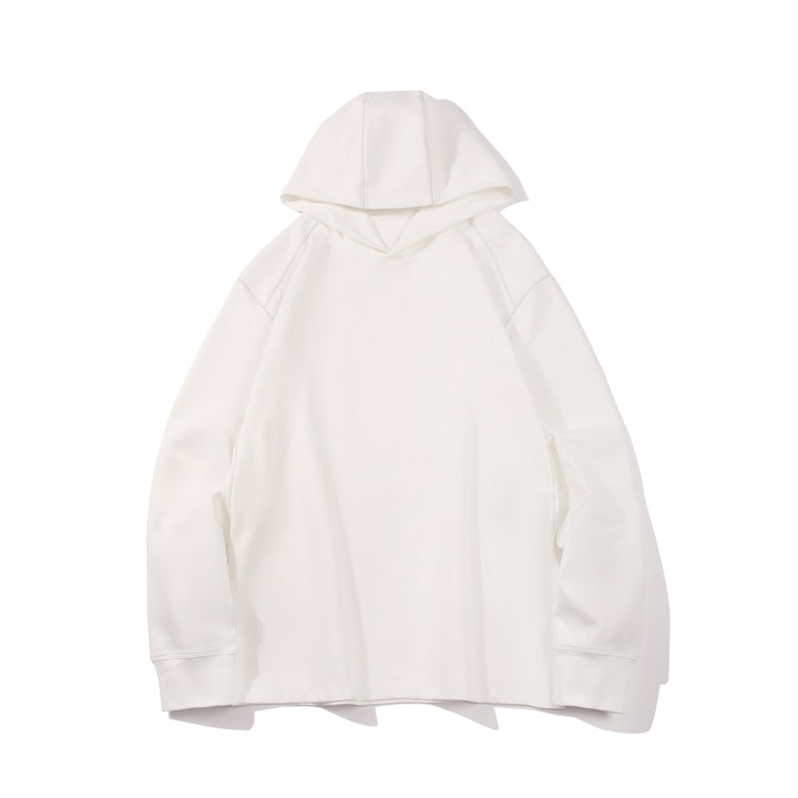 Herren Oversized Kapuzenpullover aus schwerer Baumwollmischung mit Kontrastnähten und Raglanärmeln Echo Archiv