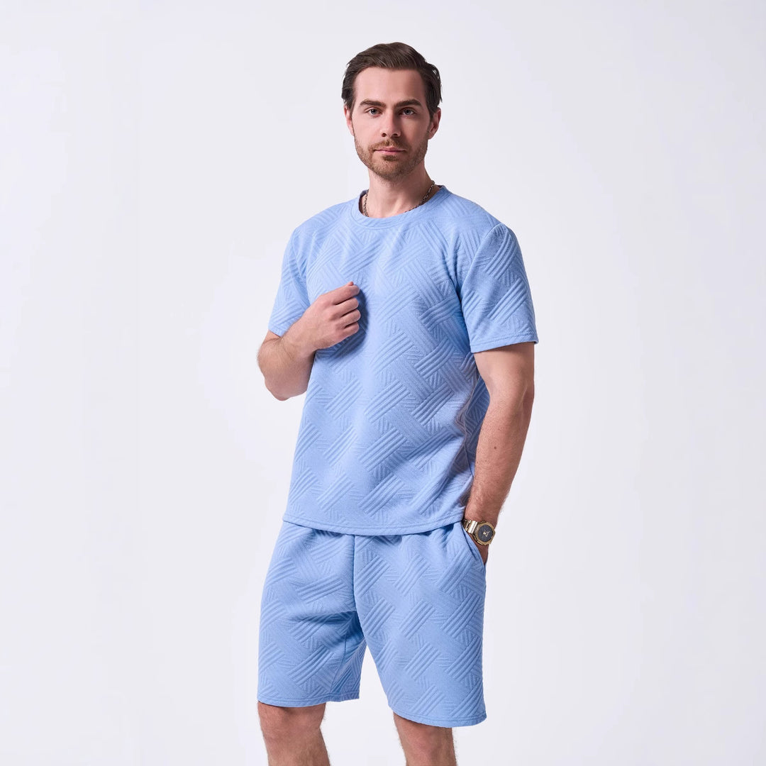 Herren stylisches Sport Ensemble mit atmungsaktivem Material und elastischem Bund Echoarchiv