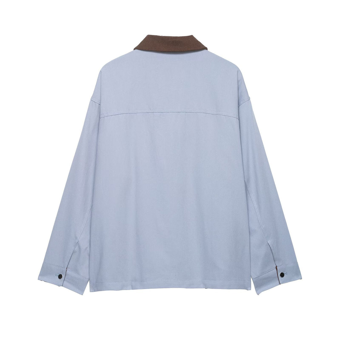 Damen Oversized Utility-Jacke mit Cordkragen und aufgesetzten Taschen Echo Archiv