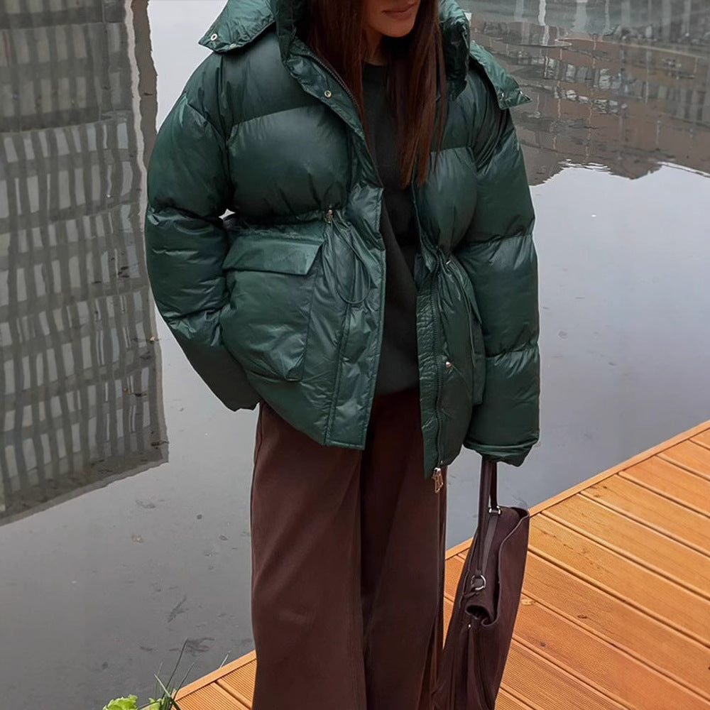 Damen modische Daunenjacke Echoarchiv