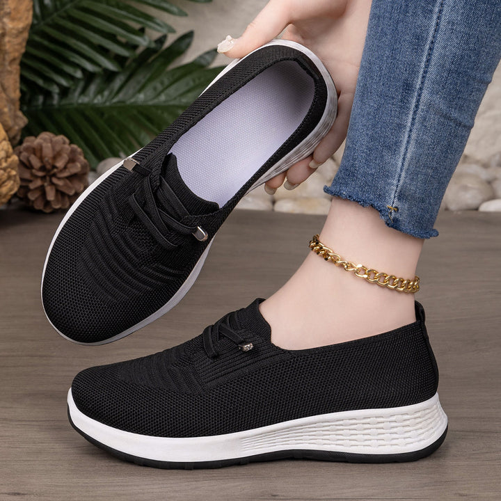 Damen Atmungsaktive Slip-On Sneakers mit dämpfender Sohle Echo Archiv