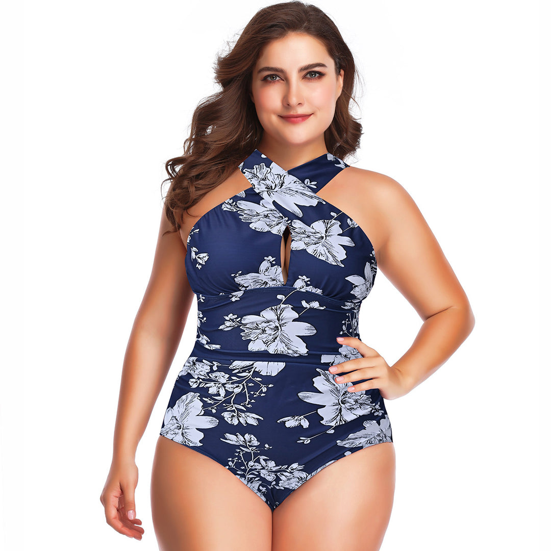 Damen Eleganter Wickelbadeanzug Echo Archiv