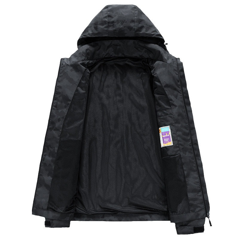 Herren Moderne Übergangsjacke Echo Archiv